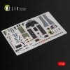 KELIK K48018 A-10C Thunderbolt II interior 3D decals for Italeri kit 1/48